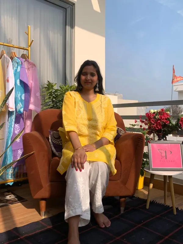 Yellow_Pure_Cotton_Chikankari_kurta
