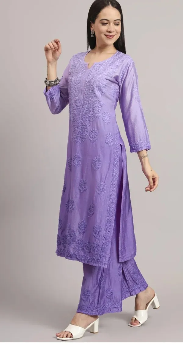 Premium_Purple_Chanderi_2_Peice_Suit_Set