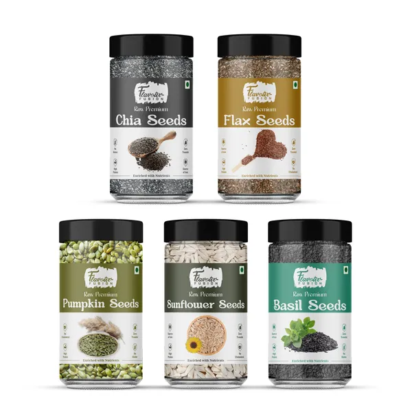 Chia_Seeds_+_Flax_Seeds_+_Pumpkin_Seeds_+_Sunflower_Seeds_+_Basil_Seeds__(Combo_Pack_5)_For_Weight_Management_,_Rich_in_Calcium,_Protein_&_Fiber