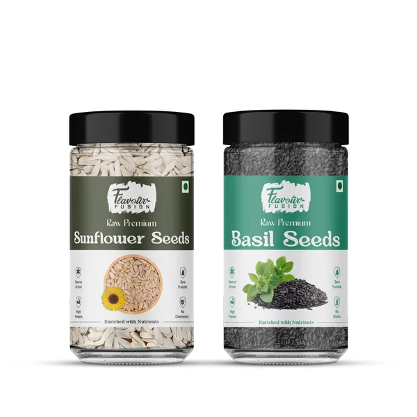 Sunflower_Seeds_+_Basil_Seeds__(Combo_Pack_2)_,_Rich_in_Calcium,_Protein_&_Fiber