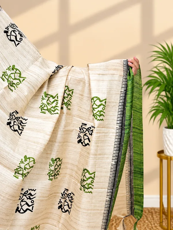 Green_Chanderi_Silk_Premium_&_Elegant_Dupatta_For_Women