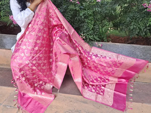 Pink_Puna_Silk_Jakat_Jal_Dupatta
