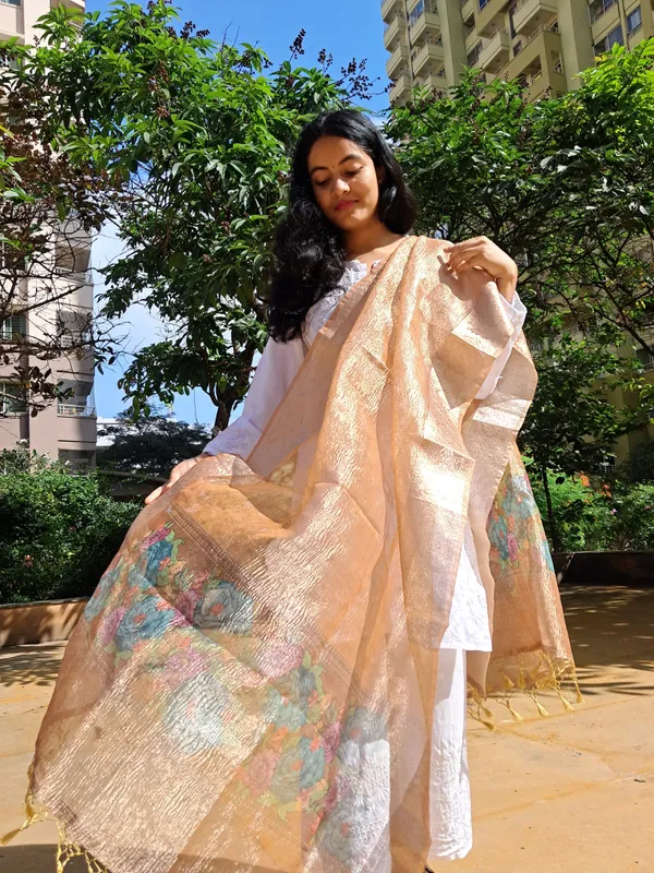 Orange_Tissue_Silk_Premium_&_Elegant_Dupatta_For_Women