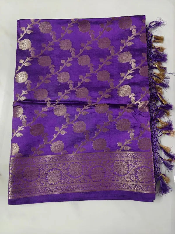 Purple_Banarasi_Puna_Silk_Dupatta_For_Women