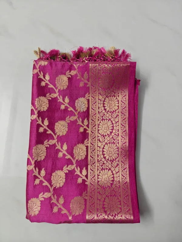 Pink_Tissue_Silk_Banarasi_Premium_&_Elegant_Dupatta_For_Women