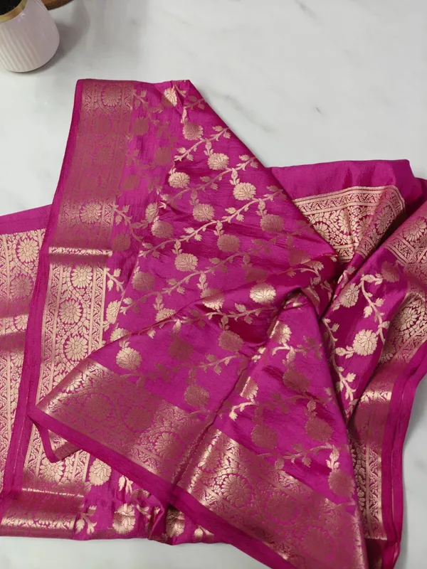 Pink_Tissue_Silk_Banarasi_Premium_&_Elegant_Dupatta_For_Women