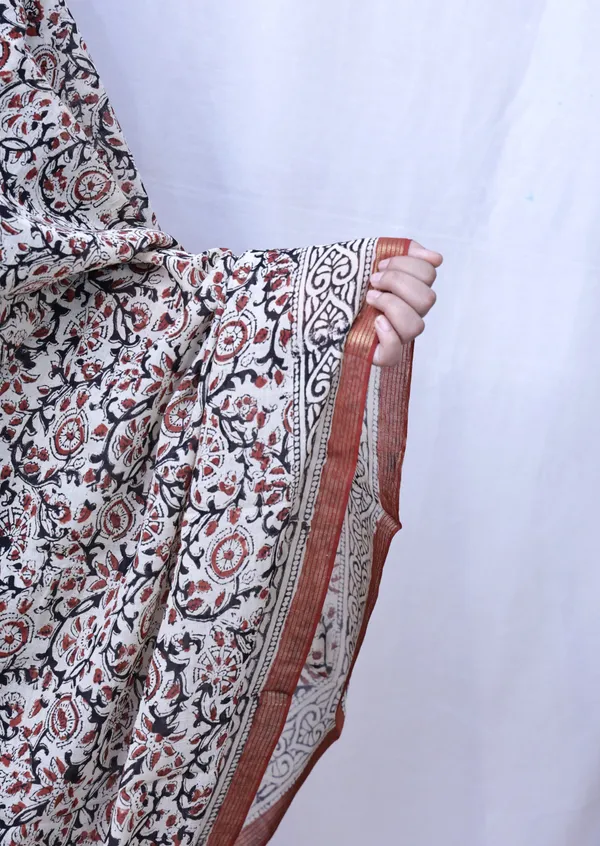 Hand_Block_Print_Cotton_Dupatta_For_Women