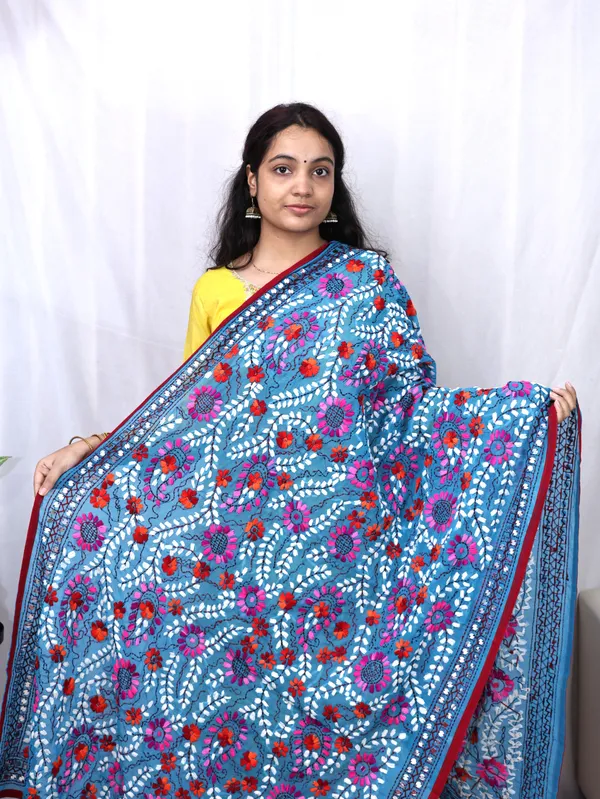 Multicolour_Georgette_Phulkari_Dupatta_For_Women