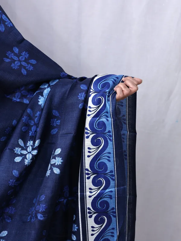 Blue_Chanderi_Silk_Premium_&_Elegant_Dupatta_For_Women