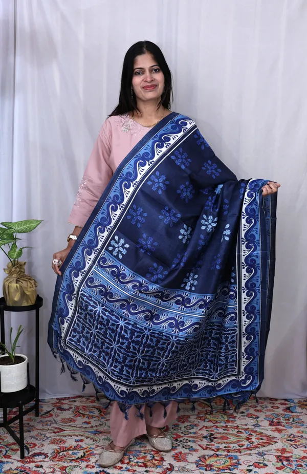 Blue_Chanderi_Silk_Premium_&_Elegant_Dupatta_For_Women