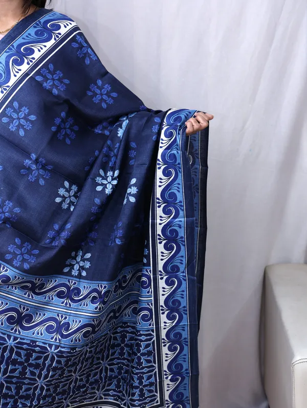 Blue_Chanderi_Silk_Premium_&_Elegant_Dupatta_For_Women