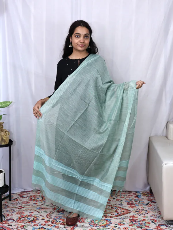 Green_Cotton_Premium_&_Elegant_Dupatta_For_Women