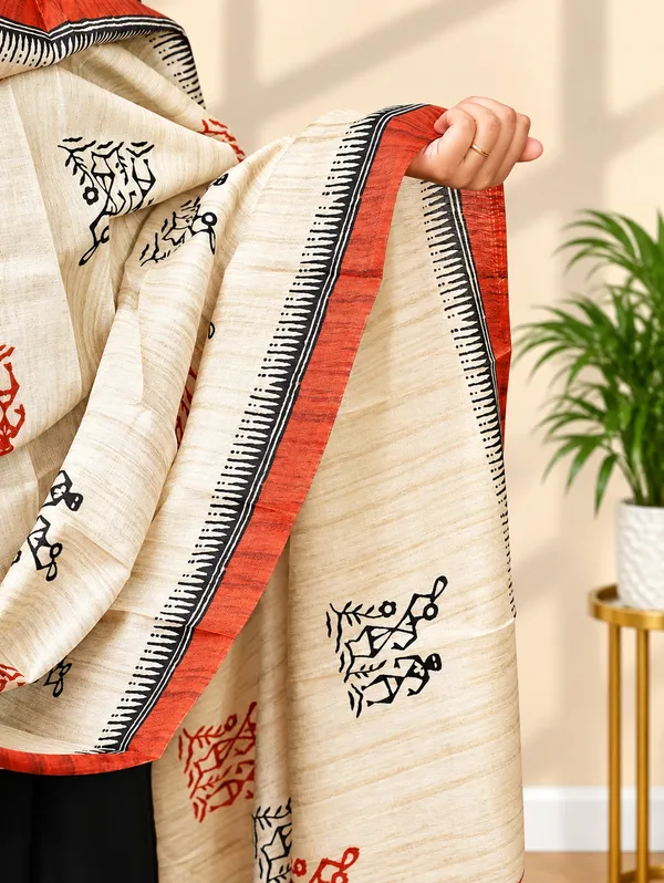 Chanderi_Ajrakh_Print_Premium_&_Elegant_Dupatta_For_Women
