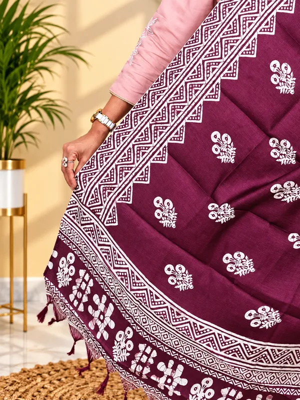 Purple_Chanderi_Premium_&_Elegant_Dupatta_For_Women