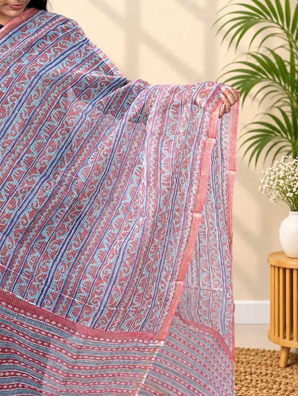 Transparent_Hand_Block_Print_Cotton_Dupatta_For_Women