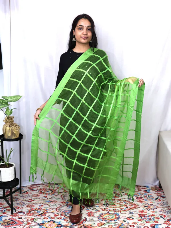 Green_Tissue_Lining_Dupatta