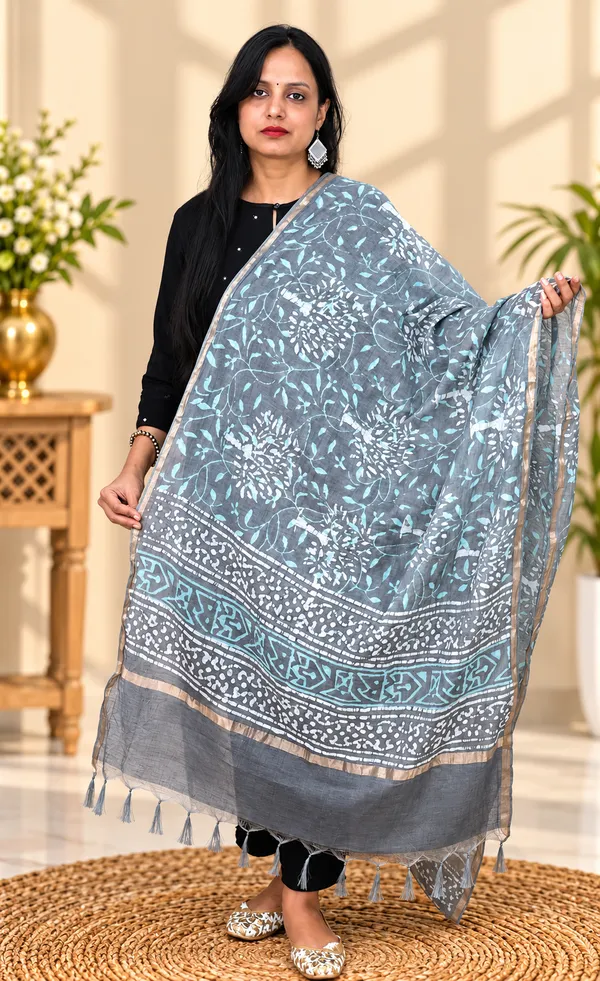 Chanderi_Fancy_Bagru_Print_Premium_&_Elegant_Dupatta_For_Women
