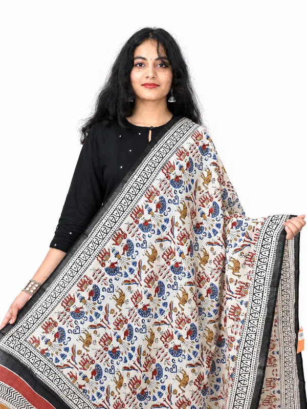Hand_Block_Print_Cotton_Premium_&_Elegant_Dupatta_For_Women