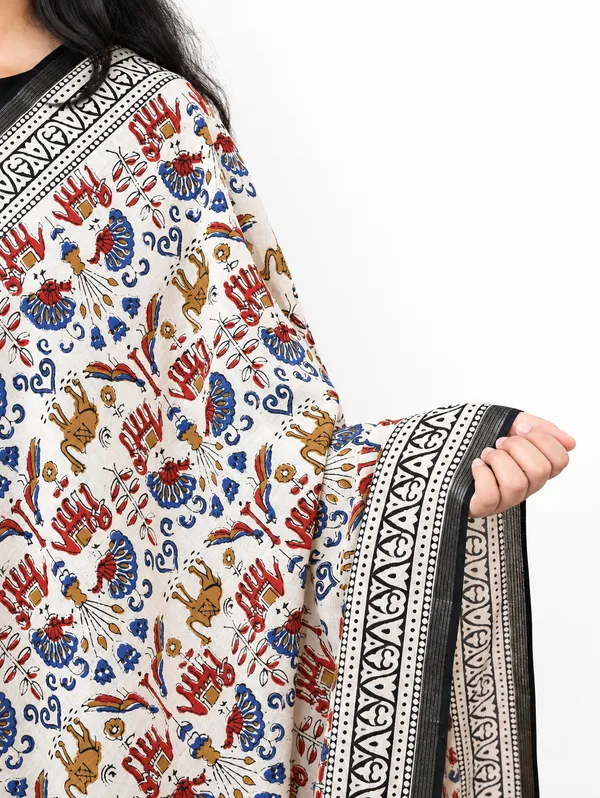 Hand_Block_Print_Cotton_Premium_&_Elegant_Dupatta_For_Women