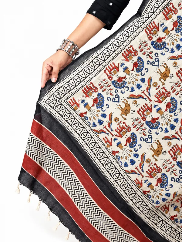 Hand_Block_Print_Cotton_Premium_&_Elegant_Dupatta_For_Women