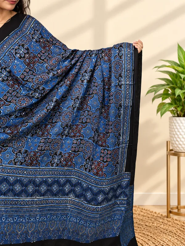 Blue_Modal_Silk_Premium_&_Elegant_Dupatta_For_Women