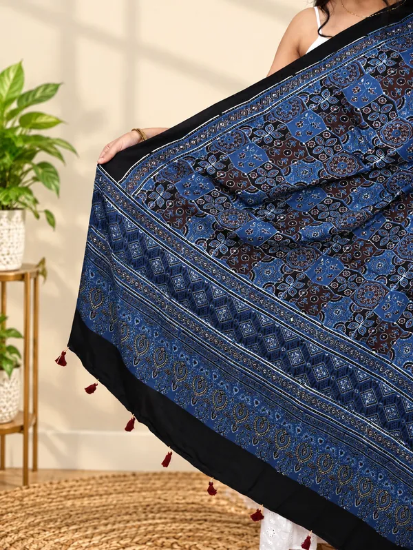 Blue_Modal_Silk_Premium_&_Elegant_Dupatta_For_Women
