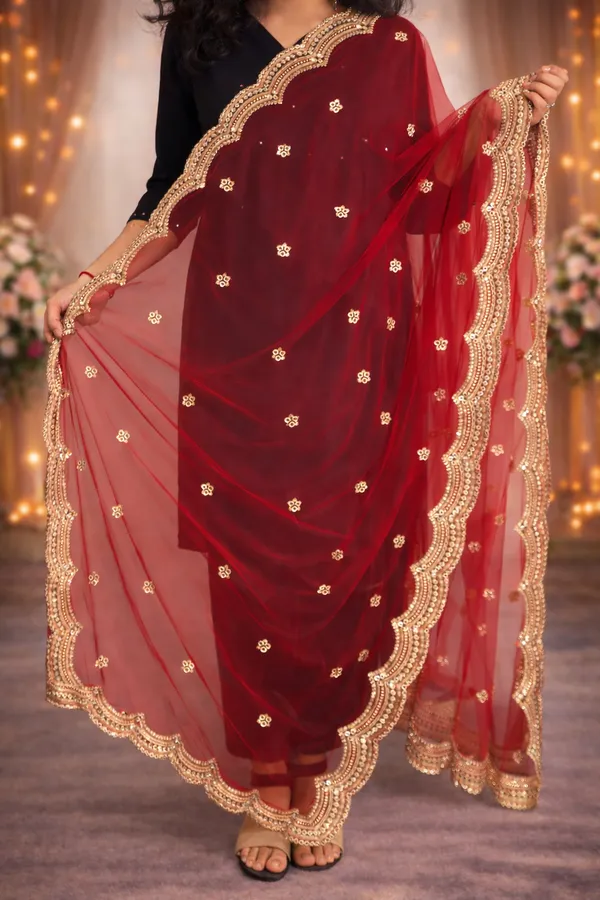 Mirror_Work_Net_Dupatta