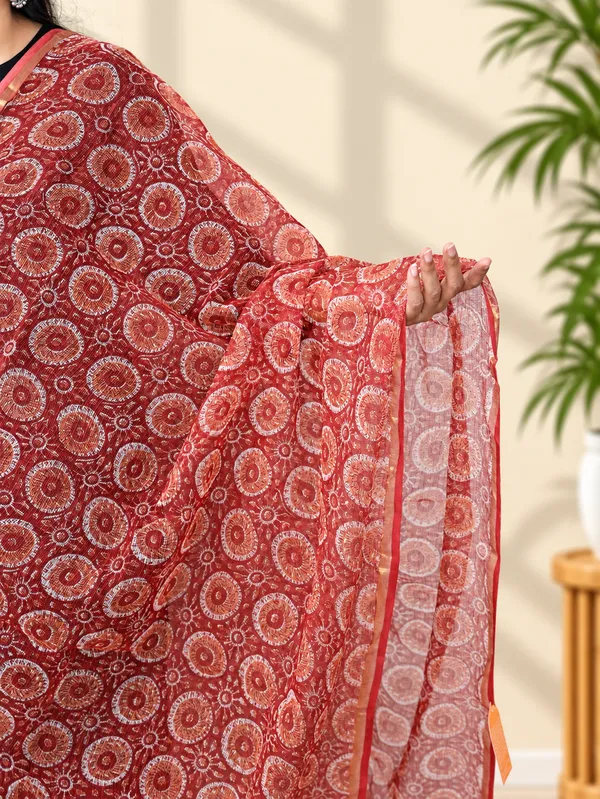 Pink_Hand_Block_Print_Cotton_Dupatta_For_Women