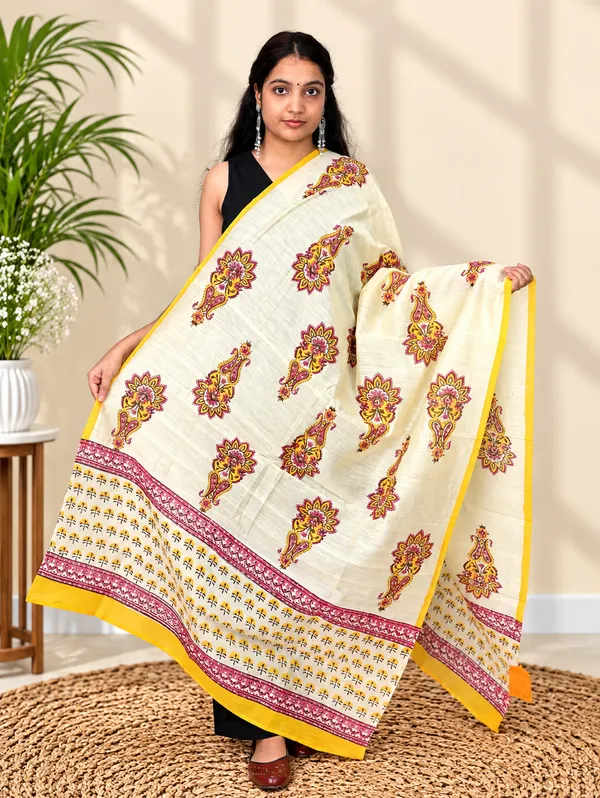 Hand_Print_Cotton_Premium_&_Elegant_Dupatta_For_Women