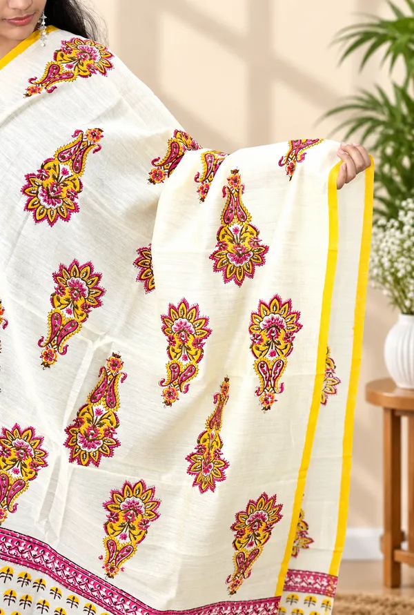 Hand_Print_Cotton_Premium_&_Elegant_Dupatta_For_Women