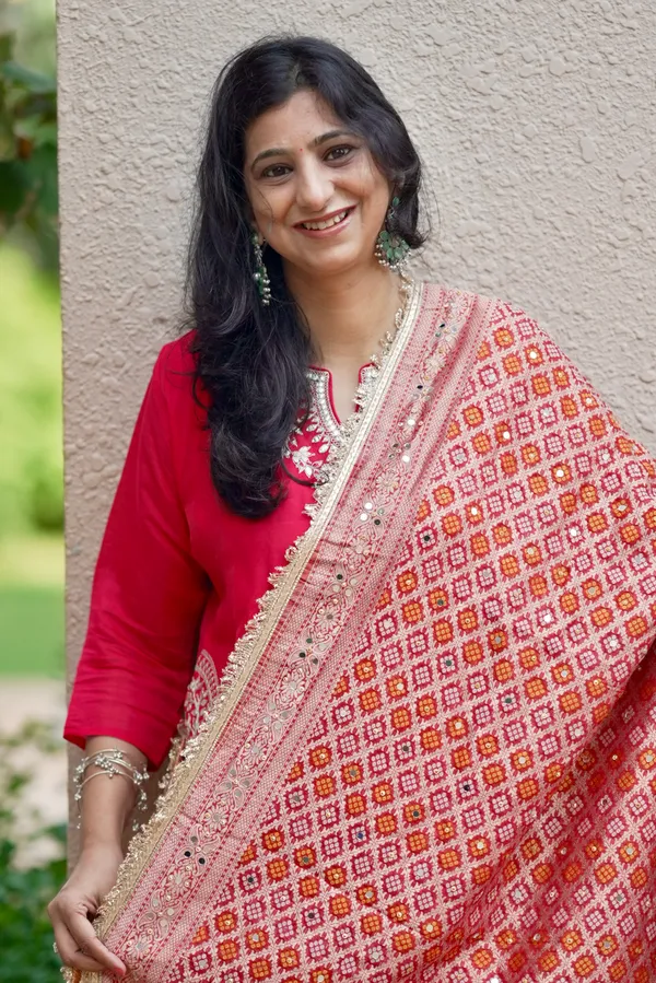 Georgette_Banarasi_Mirror_Dupatta