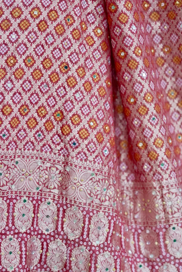 Georgette_Banarasi_Mirror_Dupatta