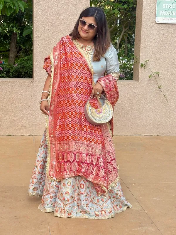 Georgette_Banarasi_Mirror_Dupatta
