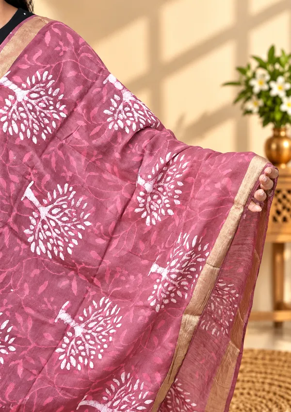 Chanderi_Fancy_Bagru_Print_Premium_&_Elegant_Dupatta_For_Women