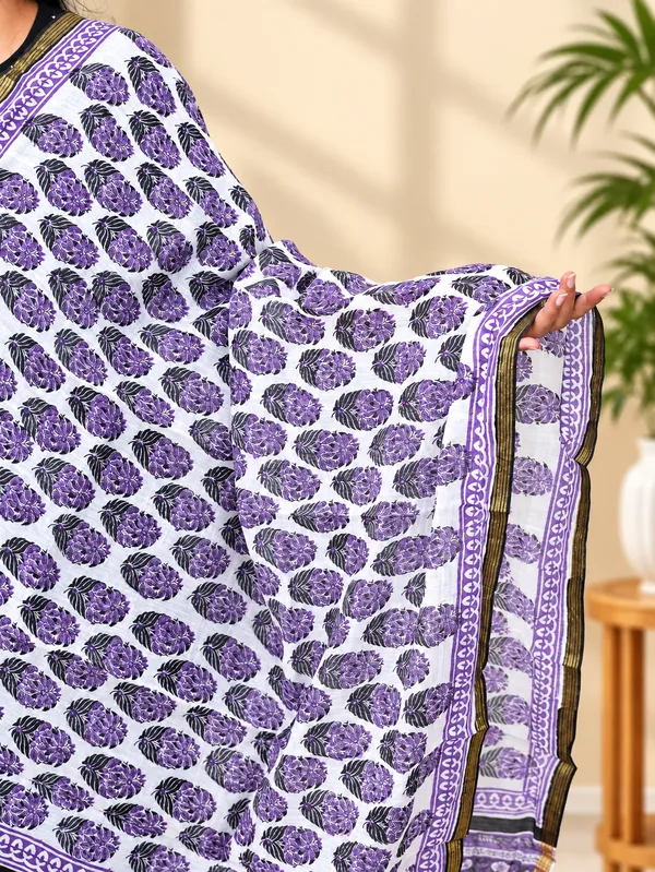 Hand_Block_Print_Cotton_Premium_&_Elegant_Dupatta_For_Women