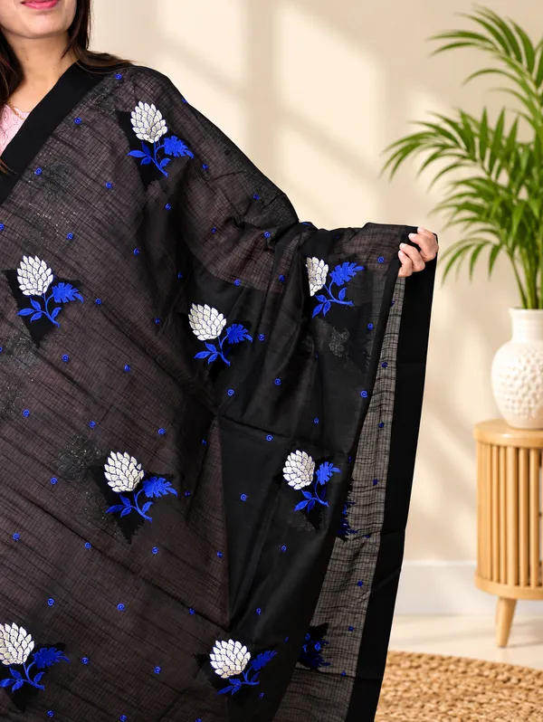 Cotton_Chanderi_Buta_Dupatta