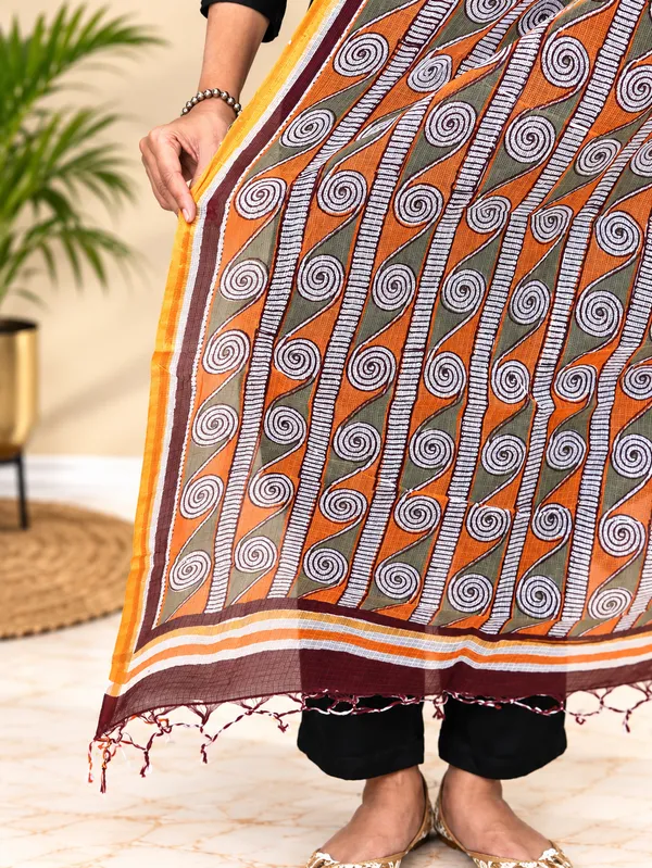 Hand_Block_Print_Cotton_Dupatta_For_Women