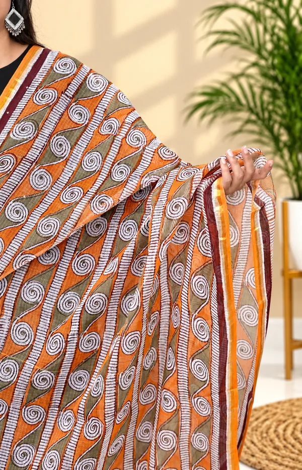 Hand_Block_Print_Cotton_Dupatta_For_Women