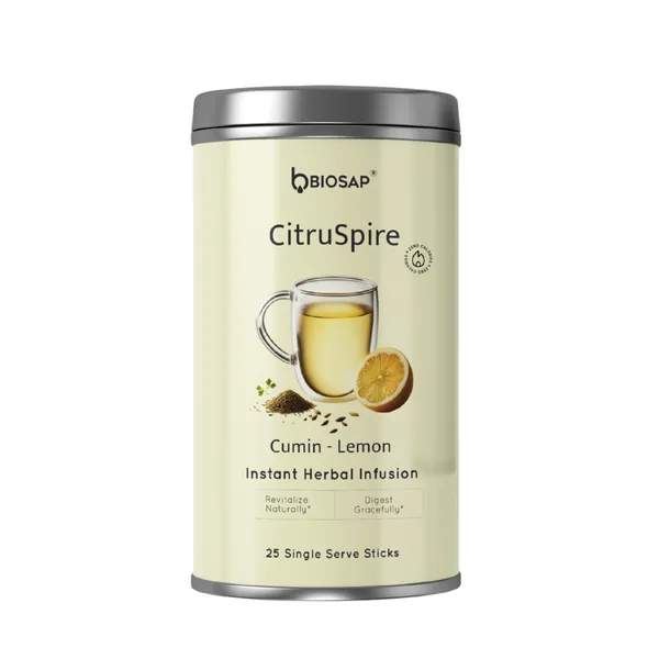 Bio Sap Biosap Citruspire Cumin Lemon Herbal Tea | Caffeine Free Zesty ...
