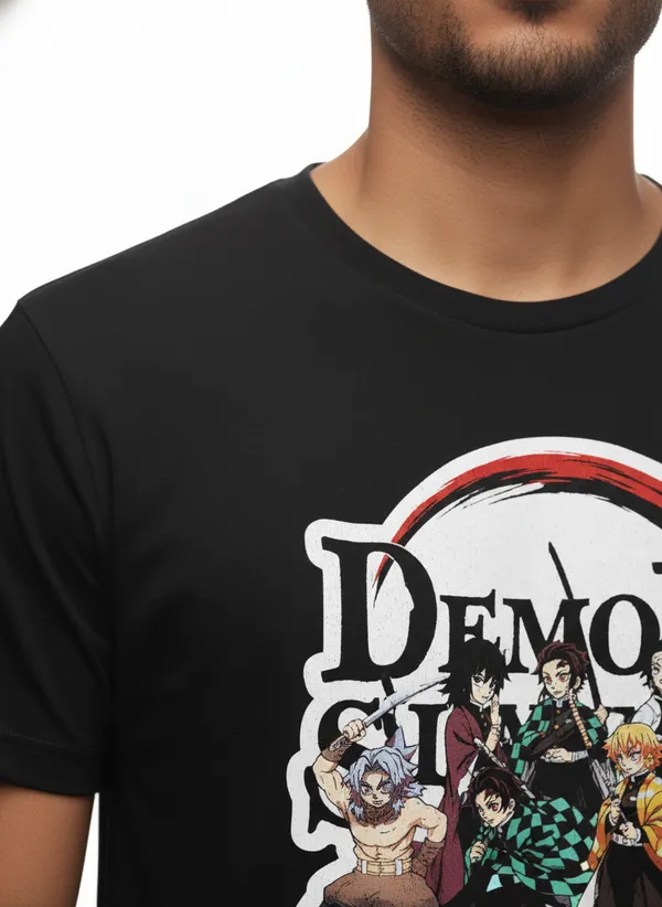 Unisex_round_neck_TshirtT__Demon_Slayer