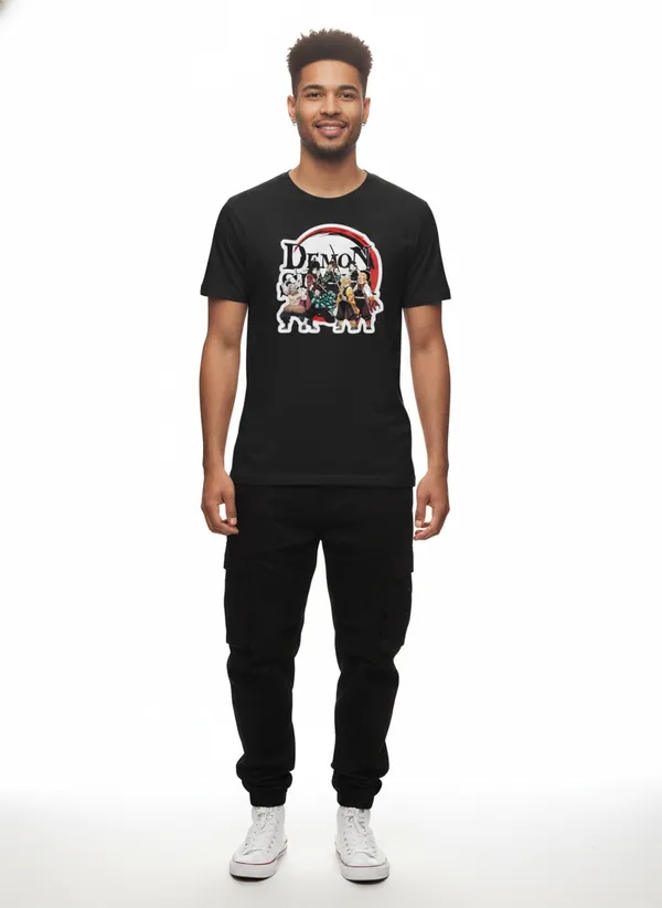Unisex_round_neck_TshirtT__Demon_Slayer