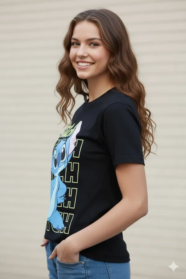 Women_round_neck_Tshirt__Stitch