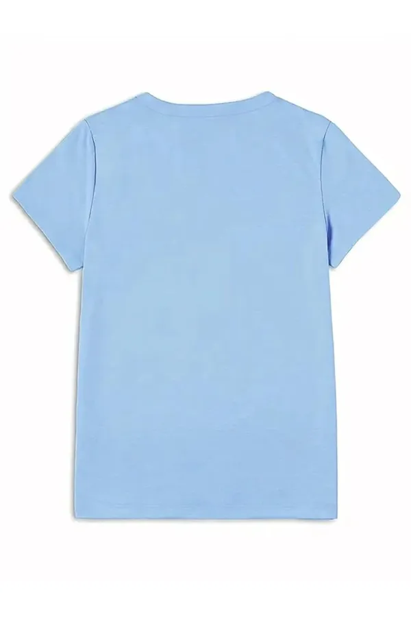 Powder_Blue_Graphic_Printed_Round_Neck_T-Shirt_For_Women