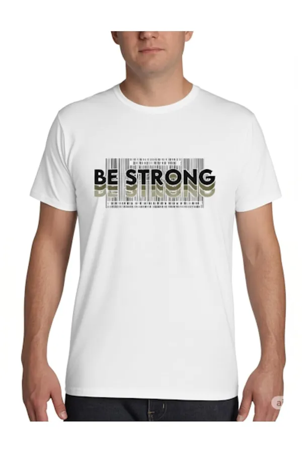 White_Graphic_Printed_Round_Neck_T-Shirt_For_Men