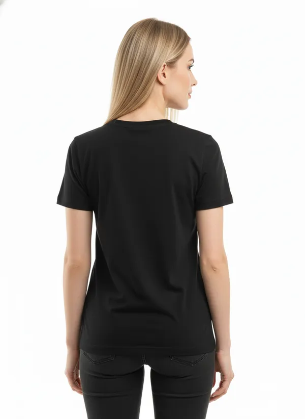 Women_round_neck_Tshirt__Matcha