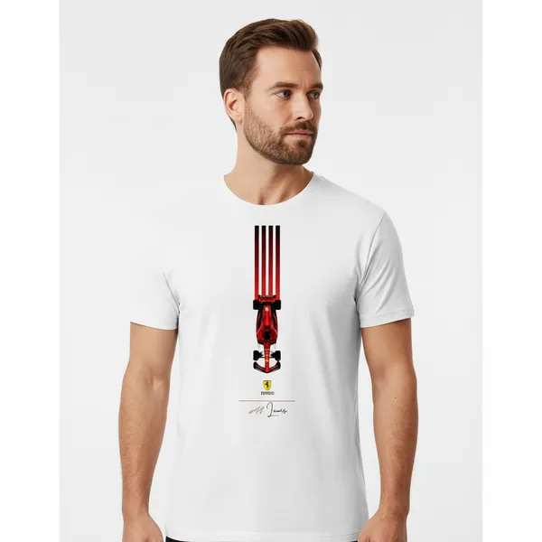 Men_round_neck_Tshirt_Ferrari