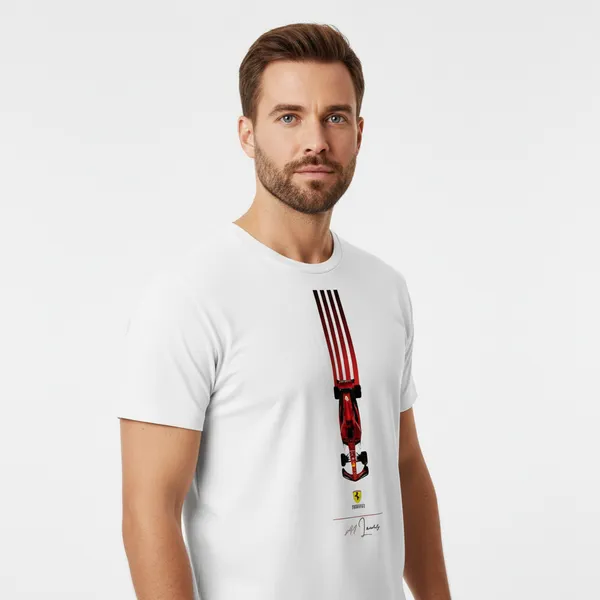 Men_round_neck_Tshirt_Ferrari