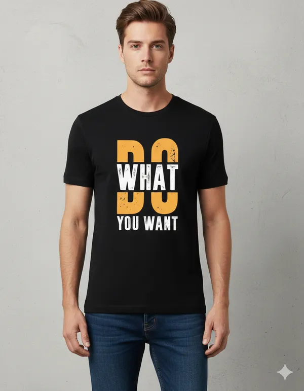 Black_Graphic_Printed_Round_Neck_T-Shirt_For_Men