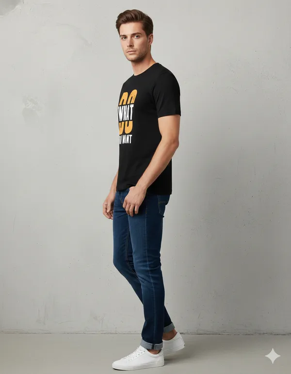 Black_Graphic_Printed_Round_Neck_T-Shirt_For_Men