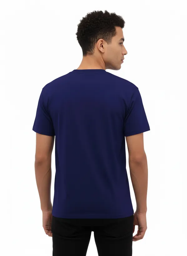 Men_round_neck_Tshirt_Spider_-_Navy